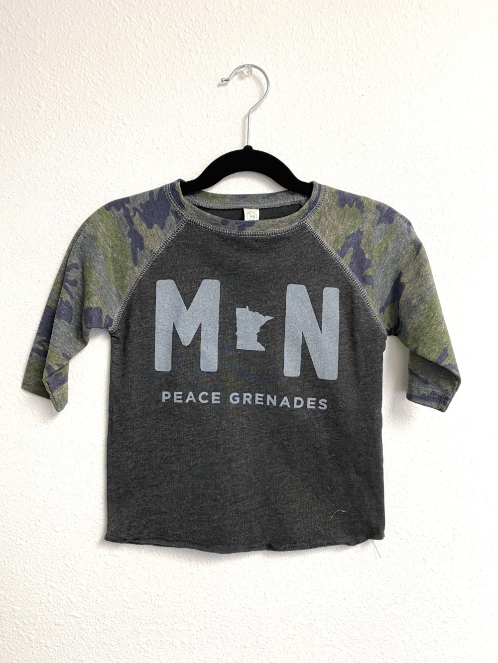 TODDLER MN BASEBALL TEE - Camo