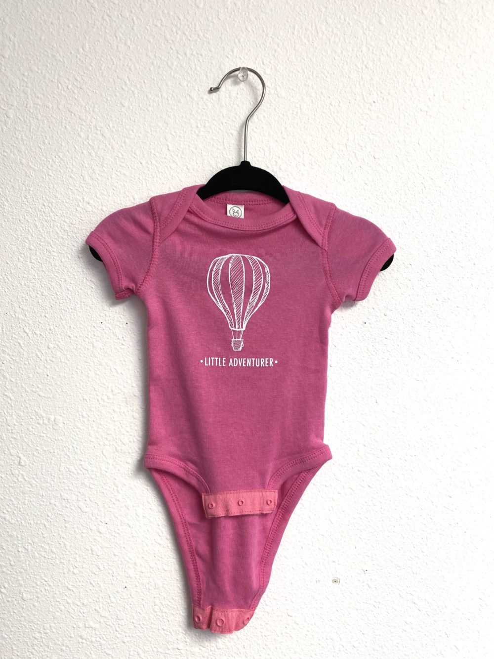 Little Adventurer Onesie - Pink