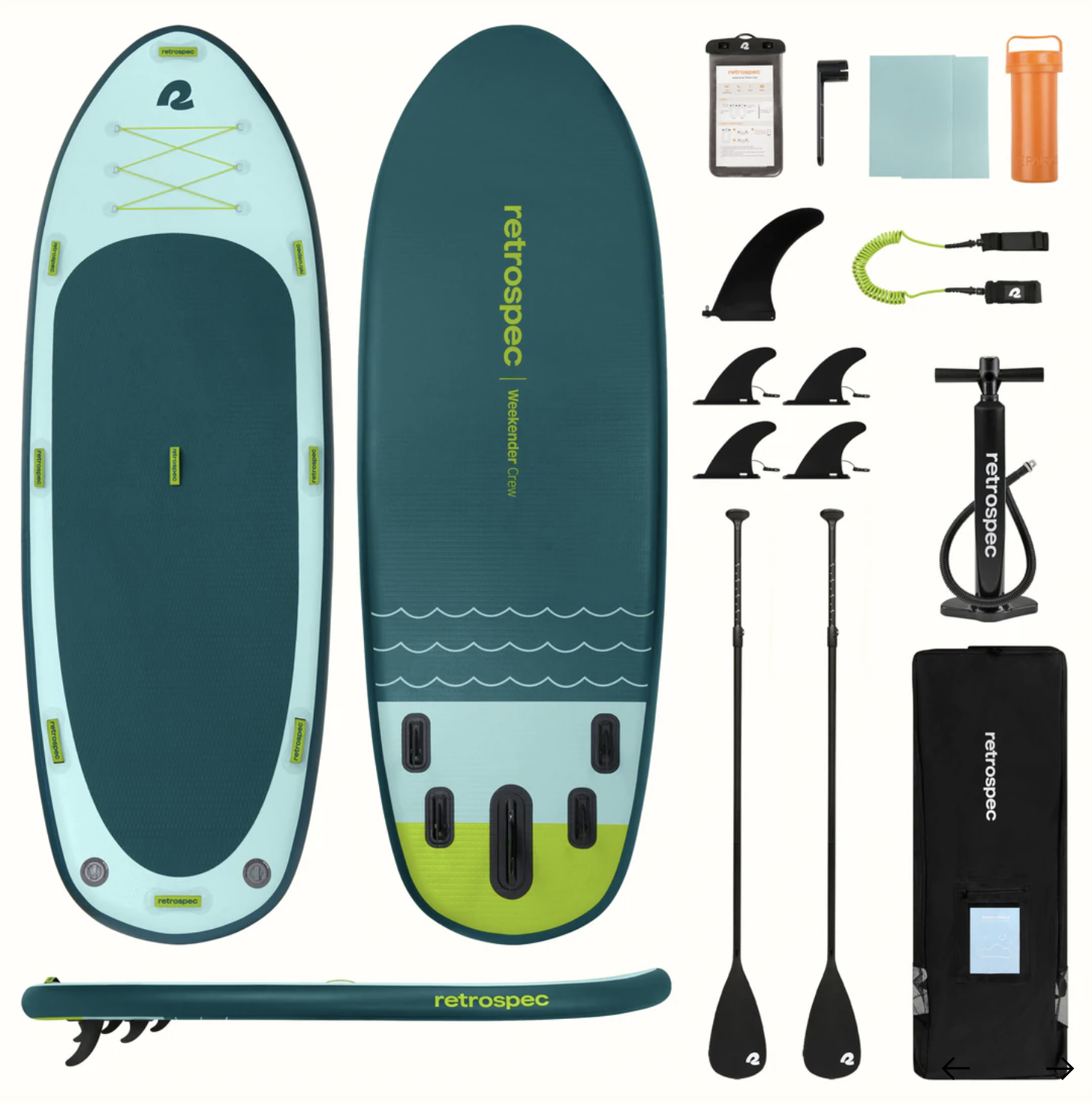Weekender Crew Multi Person Inflatable Paddle Board 12'/16'
